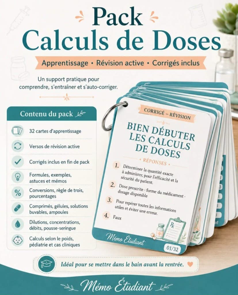 Couverture de la ressource « Pack Calculs de Doses »